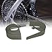 Bike Chain Cover Bike Chain Guard, Universal, Bike Chain Protector, Bike Chain Cover for Outdoor Mountain Bicycles, Black