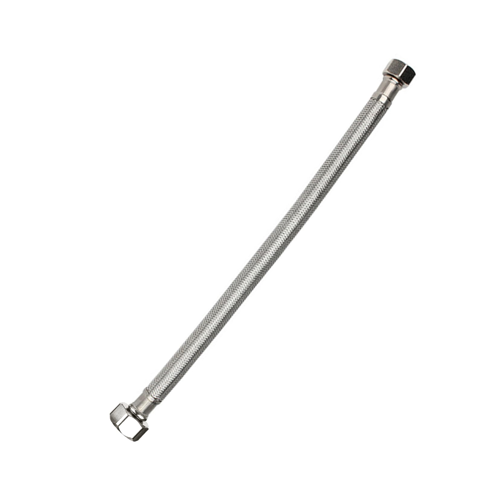 Kalttoy Multicolor Toilet Water Supply Connector 3 / 8Inch To 1 / 2Inch Thread Toilet Water Connectors Hose Stainless Steel Braided Hose Connectors