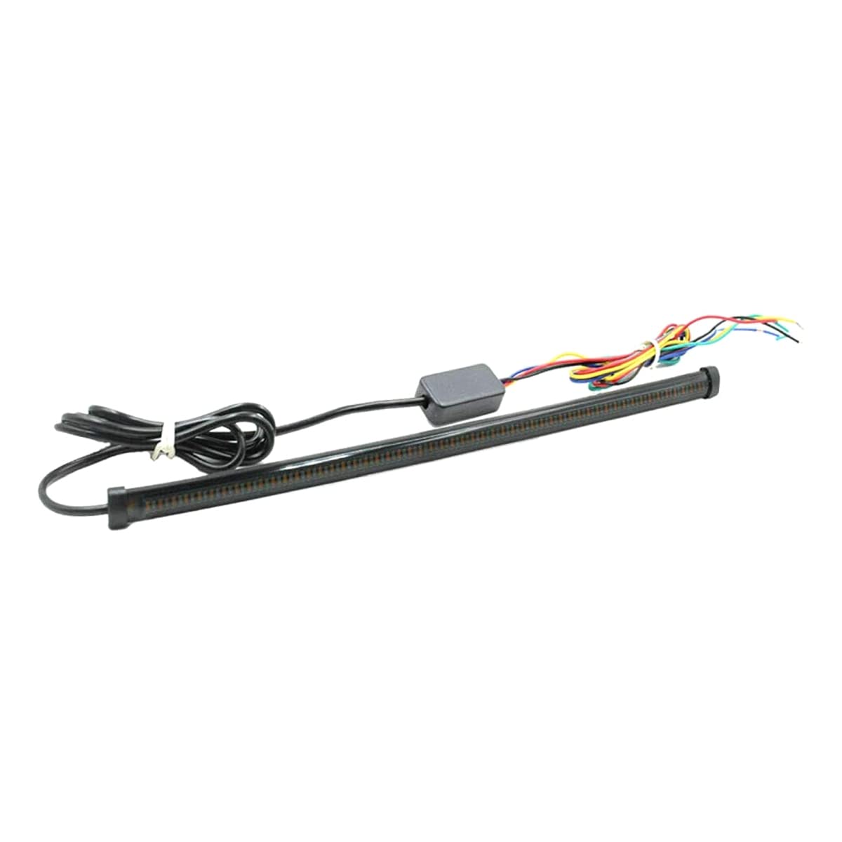 MACHSWON Feu arrière de moto, bande de voyant indicateur de clignotant LED étanche pour toute moto, longueur 20cm