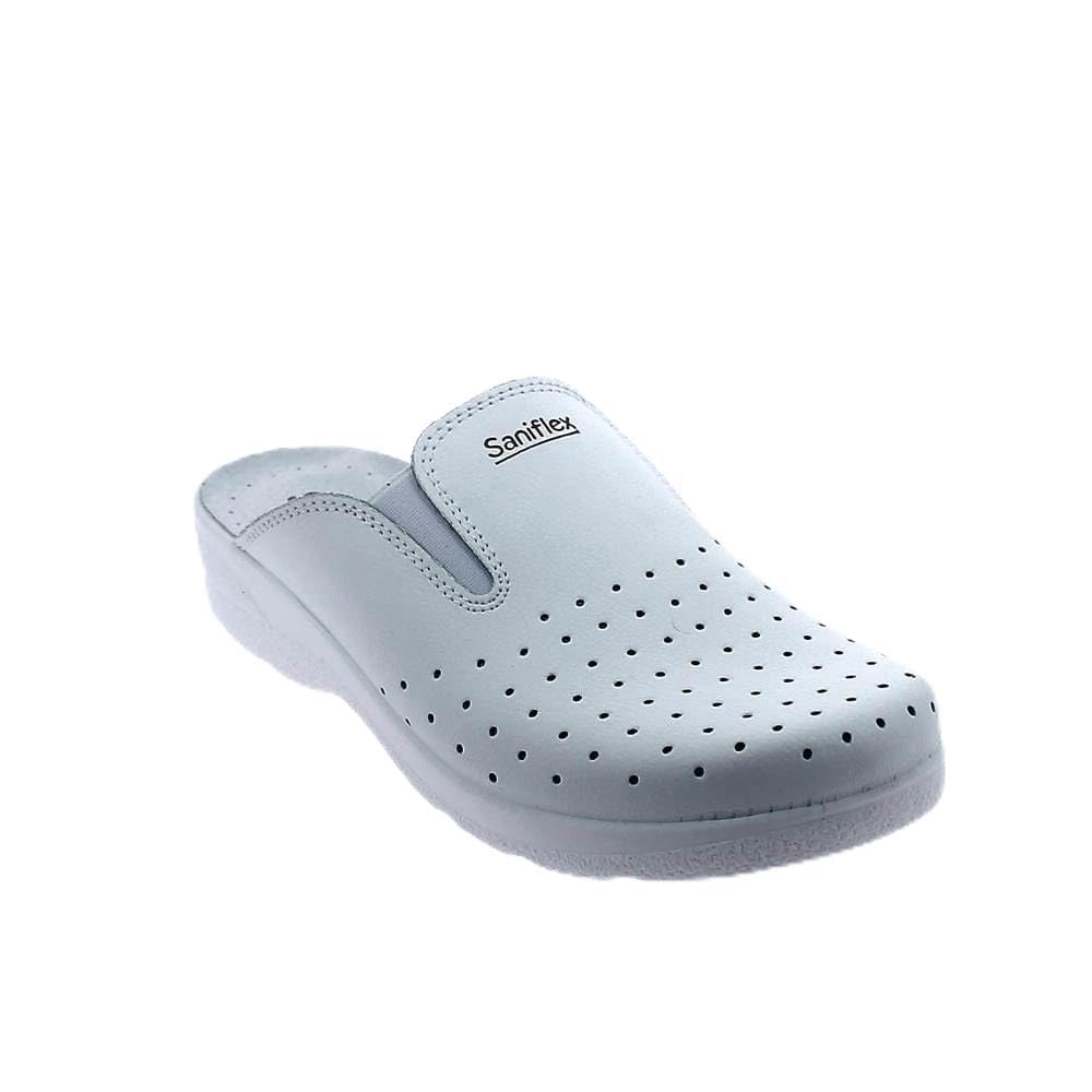 89921-10 Certificato Medico Zoccoli Sabot Pantofole Scarpe di Pelle, Uomo