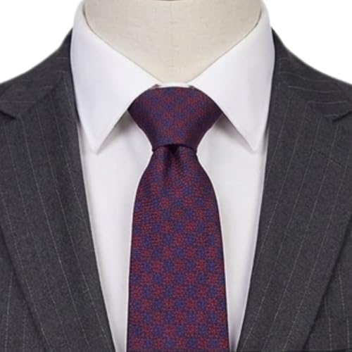 Image of Calixto Men's Microfibre Italian Designer Necktie Gift Set, Floral Printed Tie (Pack of 1)