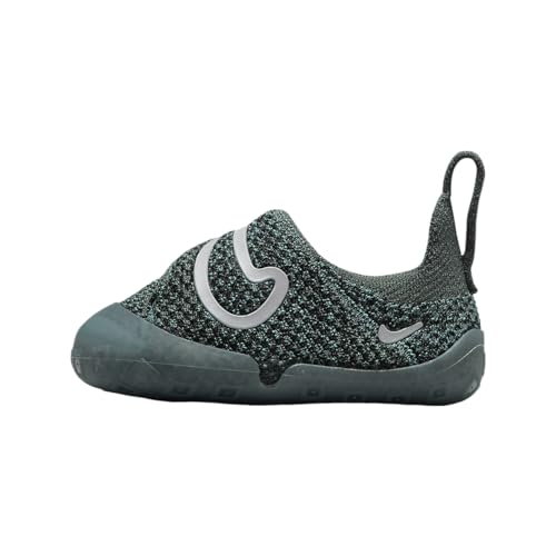 Nike Swoosh 1 Baby/Toddler Shoes (FB3244-300, Vintage Green/Bicoastal/Black/Cement Grey)