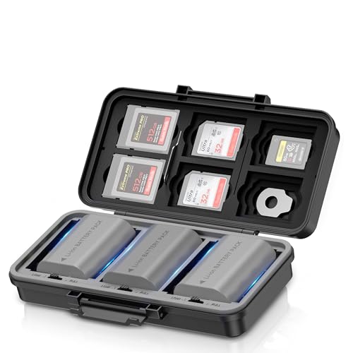 JJC Camera Battery & SD Card Case Holder