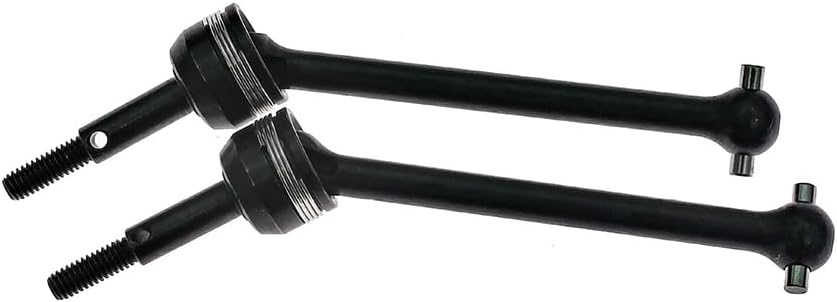 2Pcs 45# Steel Hardened Rear CVD Drive Shaft Compatible with Tamiya 1/10 Fighter NXGEN DT04 58741 RC Car Upgraded Part