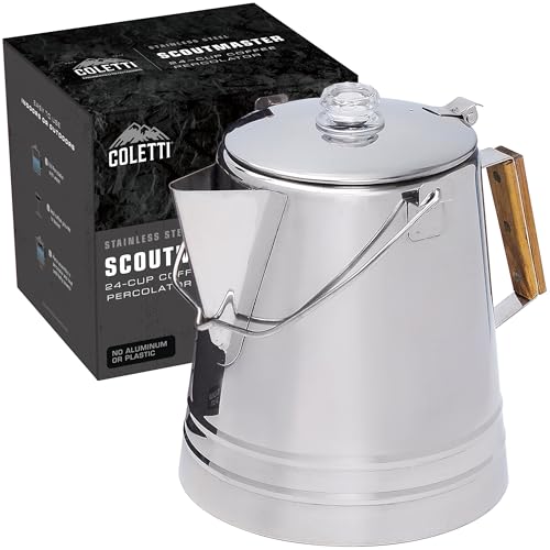 COLETTI Scoutmaster 24-Cup Percolator