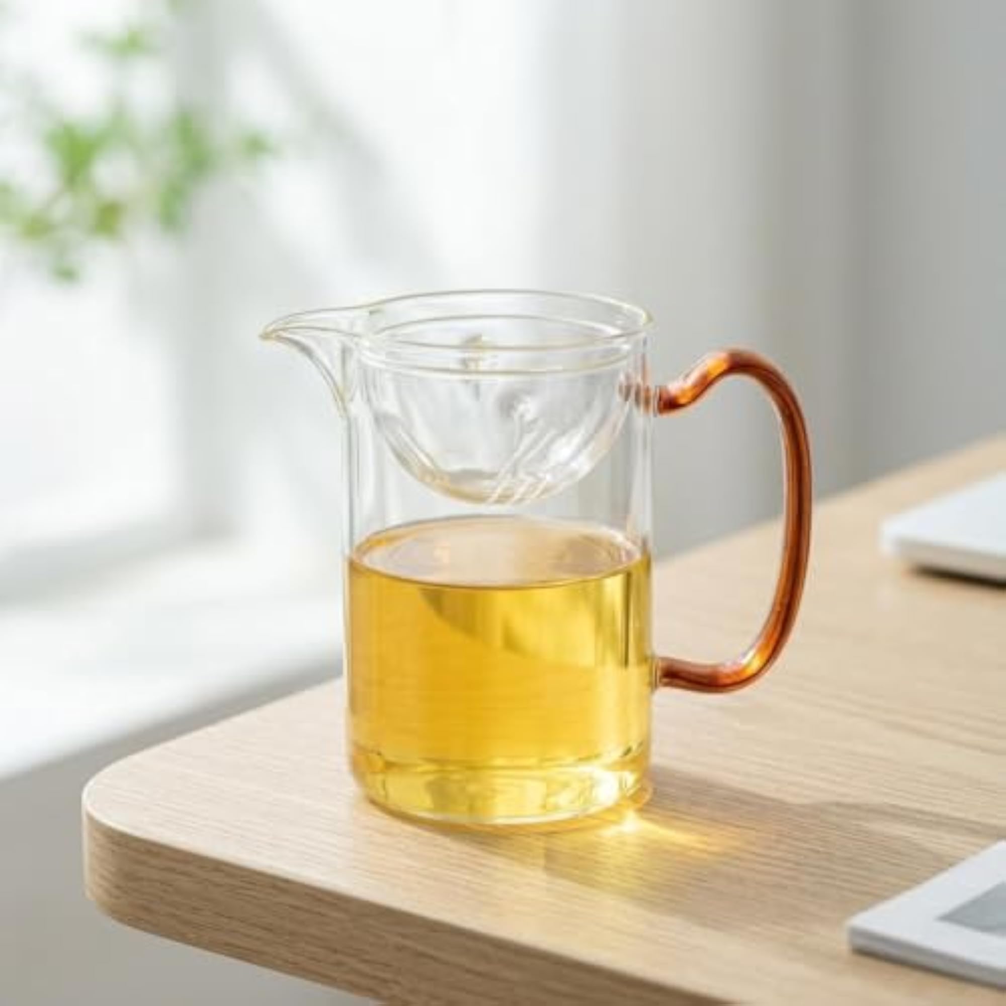 Borosilicate Glass Tea Infuser and Server, 350ml