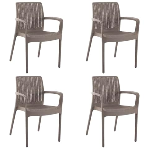 DIMAR GARDEN 4 Piece Patio Chairs Set Cover