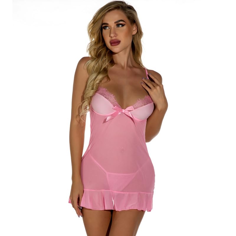 Robe d'été nuisette en V stretch pour pimenter vos douces nuits estivales