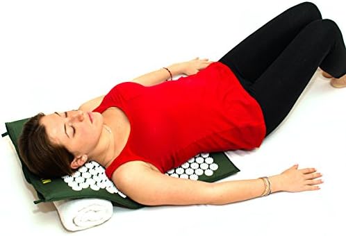 Acupressure Mat for at Home Back Pain Sciatica Fibromyalgia Relief