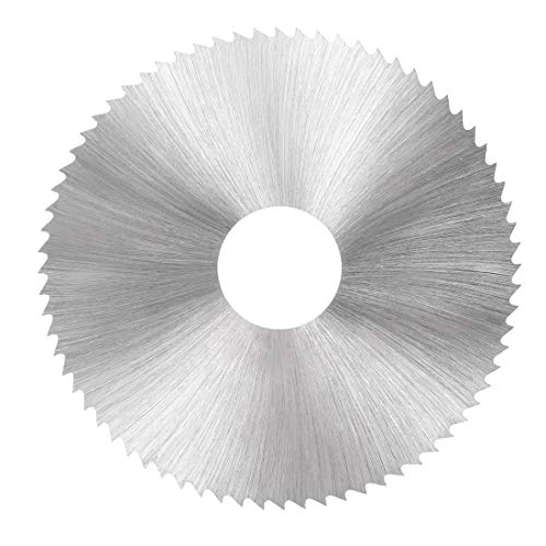 uxcell HSS Saw Blade, 63mm 72 Tooth Circular Cutting Wheel 0.6mm Thick w 16mm Arbor