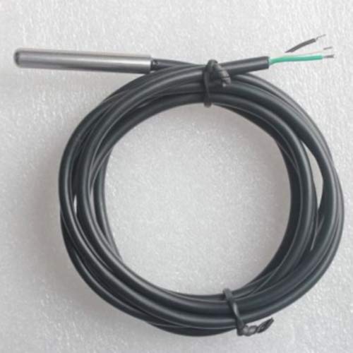 Waterproof RTD PT100 Temperature Sensor with 6 x40mm Stainless Probe and 3 Wire 3 Meter Cable