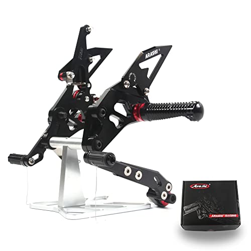 Cale-pied Suzuki GSXR 1000 commandes reculées réglables contre la fatigue