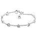 PANDORA Celestial Stars Bracelet - Gift for Her - Sterling Silver & Cubic Zirconia Bracelet for Women - with Gift Box - 7.1