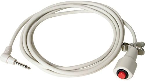 Nurse Call Cord Momentary 1/4" Phono Plug 8'