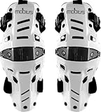 Mobius X8H Hybrid Knee Support Mx (PAIR) White/Black Size Small/Medium