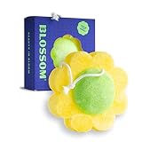 Blossom Soap Sponge + Body Wash Sponge, Bath Sponges for Shower Up to 20 Washes, Exfoliating Shower Loofah Buffer, Soap Infused Sponges, Perfect for Men & Women, Travel Size, 3.5oz/100g, Jasmine