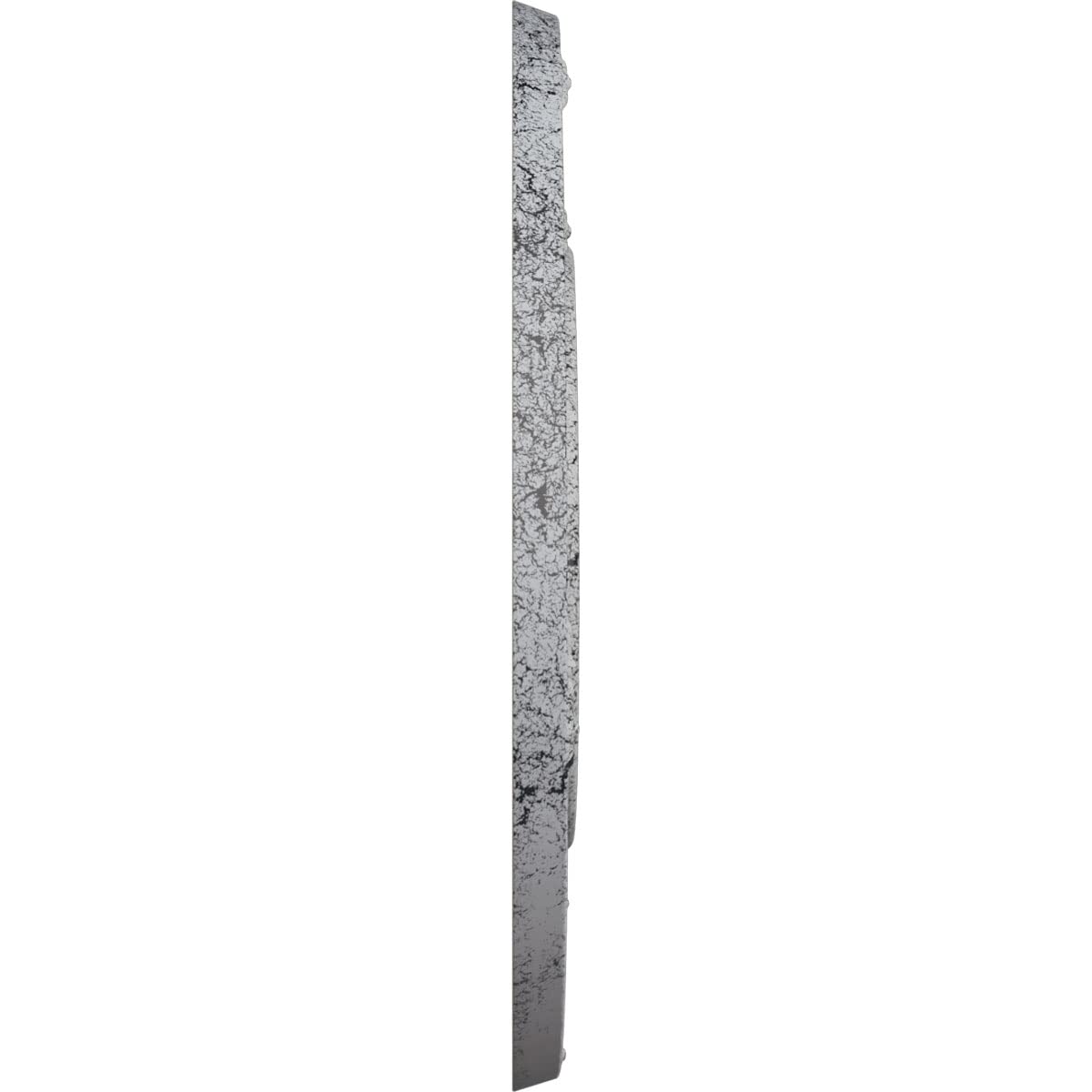 Ekena Millwork 8"OD x 3 7/8"ID x 1/2"P Daniela Fits Canopies up to 3 7/8" Ceiling Medallion, Ultra Pure White Crackle — Amazon image 3