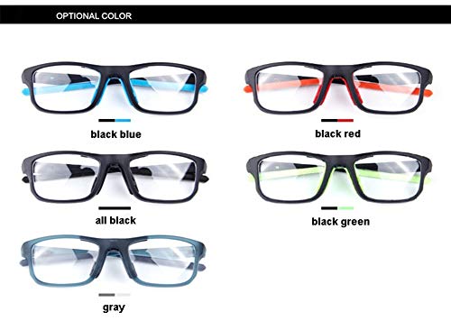 Runspeed Sports Goggles Safety Protective Basketball Glasses Eyewear With Adjustable Strap For Adults Youth Kids Football Volleyball Training Hockey Rugby (Black/Blue) #TOP6