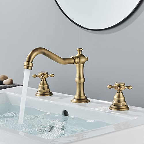 Robinet de lavabo double poignée laiton pour rénover votre vasque