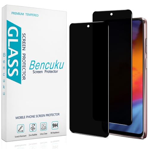 Bencuku (2 Pack) Privacy Screen Protector for Motorola Moto G Stylus 5G 2023 Anti Spy Tempered Glass Bubble Free Case Friendly