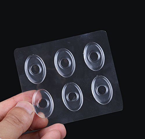 Esowemsn MM00861(5) 5Sheets(30Pcs) Bunion Protector Pads Silicone Gel Corn Pain Relief Rings Gel Cushion Pad Caps Remover Shoes Stick thumb #2
