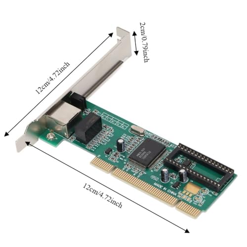 Tarjeta de Red PCI Gigabit con Puerto RJ45 – Chip RTL8169, Auto-Negociación 10/100/1000Mbps, Dúplex Completo/Medio para Windows y Linux miniatura 5