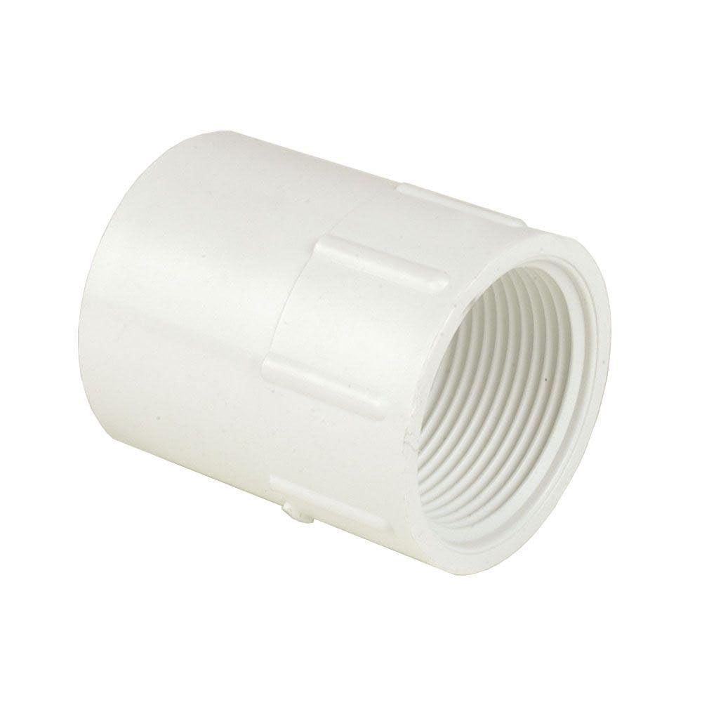 Schedule 40 PVC Female Adapter 1" Slip x 1" FNPT