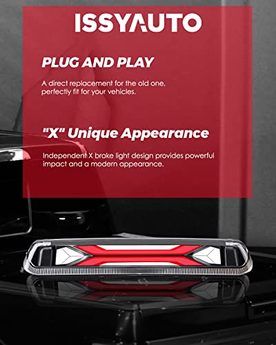Third Brake Light Compatible with 2004-2008 F150 LED 3rd Brake Light, Smoked Rear Cab Brake Light