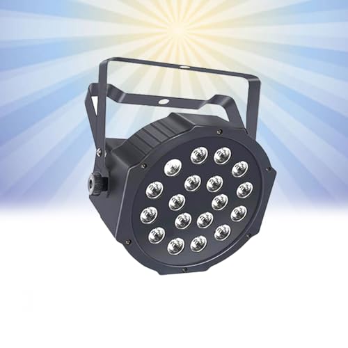 SUFEIY 1Pcs Led Mini Par Light 18x1W Beam Wash DMX Stage Light Effect KTV Dj Bar Party Wedding Disco Concert
