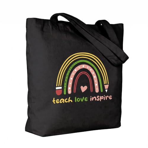 Teach Love Inspire Teacher Tote Bag