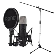 Gold-steamed 1 inch capsule Ideal for vocals and instrumental recordings Output: XLR3-M, power supply: phantom power (48 V) Includes SM6 spider with integrated pop protection Keepdrum microphone stand