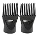 Produktbild 2 Stück Universal Friseursalon Haartrockner Diffusor Blow Comb Aufsatz Hochwertige Haarstyling Düse Werkzeug Dual Grip