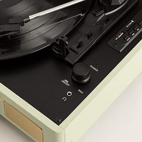 CREATE/Record Player Pop/Tourne-Disque Portable Vert Pastel/avec Bluetooth USB, SD, MicroSD et Mp3 - Les Beatles, Paul McCartney, John Lennon, RIngo Starr, George Harrison CREATE/Record Player Pop/Tourne-Disque Portable Vert Pastel/avec Bluetooth USB, SD, MicroSD et Mp3 – Image 6