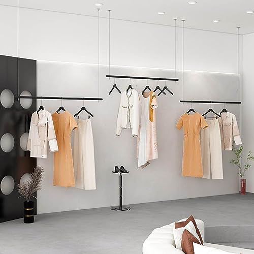Présentoir à vêtements réglable en hauteur pour magasin - 6