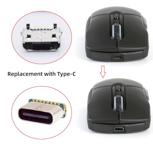 Pack 10 conectores USB C chenyang DIY para reparación miniatura 5