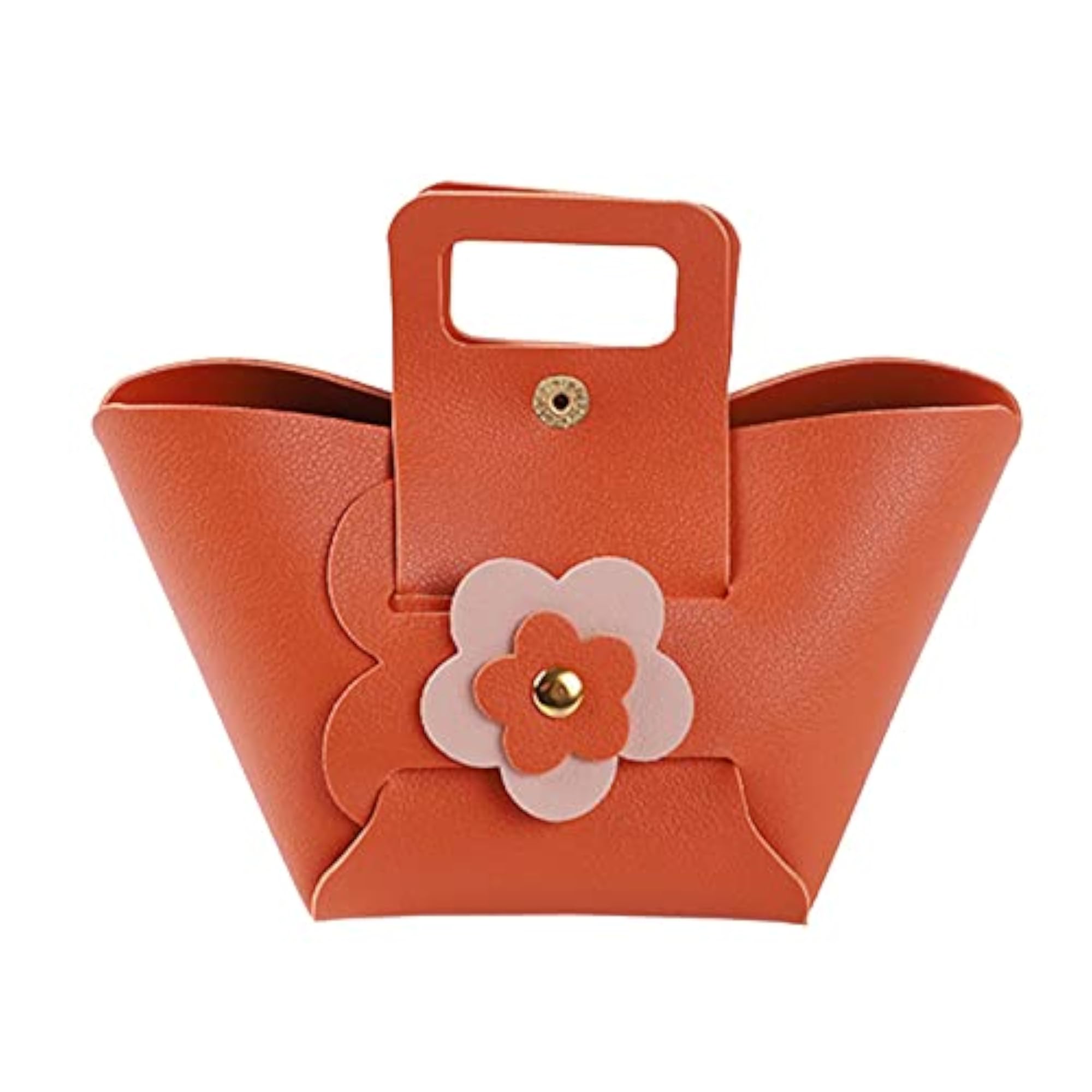 Gift Bags Handles Packaging Boxes Guests Birthday Party Orange