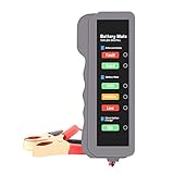 OBDKCAN 12V Car Battery & Alternator Tester, Test Battery Condition System & Check Alternator Tools, Load Tester (LED Indication)