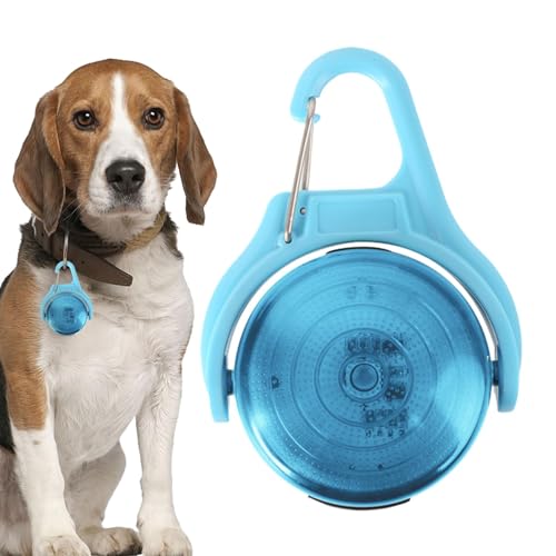 Luz para caminar para perros - Luz LED impermeable, luz para caminar nocturna recargable para perros | Luz con clip para visibilidad de mascotas, luz de seguridad para perros al aire libre para paseos