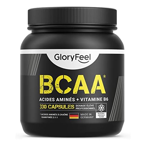 BCAA GloryFeel 330 Capsules Cover