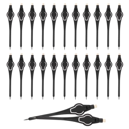 Crayon de score 2H avec gomme mini crayon noir pour jeux sportifs et bureau