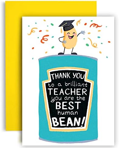 Huxters Exam Congratulations Card with Envelopes  You Clever Bean Funny Cards for Passing Exams  Appreciation Cards  Well done exam  Ideal for Students, Graduation pupils  A5 (Clever Bean Exam)