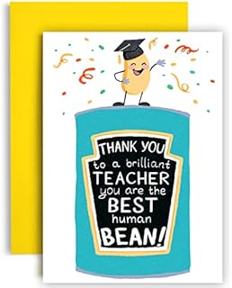 Huxters Exam Congratulations Card with Envelopes  You Clever Bean Funny Cards for Passing Exams  Appreciation Cards  Well done exam  Ideal for Students, Graduation pupils  A5 (Clever Bean Exam)