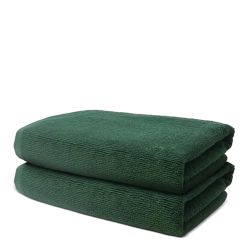 Lot de 2 Serviettes de Bain 70x140cm | Ensemble de Serviettes de Douche Grande Taille | 100% Coton...