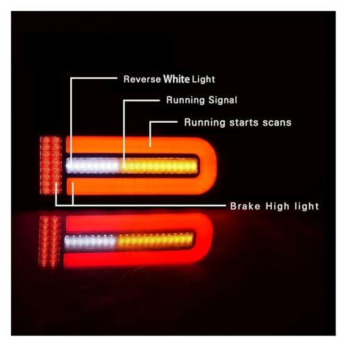Luces traseras LED de coche para Suzuki Jimny que solucionan la baja visibilidad trasera en giros 2