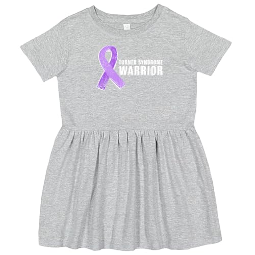 inktastic Turner Syndrome Warrior Ribbon Toddler Dress