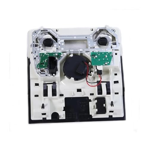 Luz de techo interior negra Seat Leon y Alhambra con interruptor solar 4