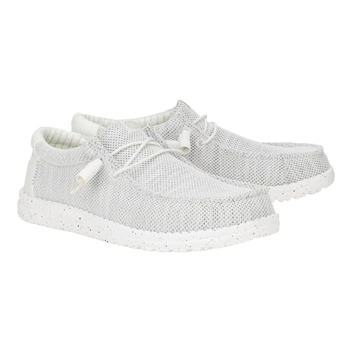 Image of HEYDUDE Men's Wally Stretch Sox Slip-On Loafer, Lightweight, Breathable, with Flex & Fold Outsole