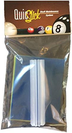 QuicSlick Shaft Maintenance System - Burnishing and Sanding Block for Wooden Pool Cues. Clean and Restore Your Shaft to Like New Condition, Fast, Easy, and Safe