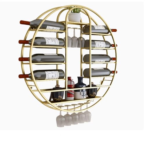 Étagère à vin murale avec support verres : optimisez vos petits espaces - 2