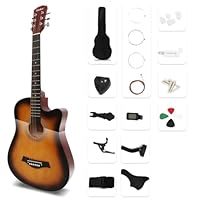 Amazon | アコースティックギター 17点セット 初心者入門セット 練習